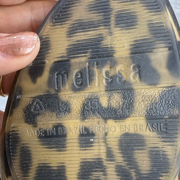 (C2) MELISSA Virtue - Leopard Print Jelly Loafers, Women's Size 6 - Picture 6 of 9
